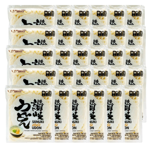 Sanuki Udon Nudeln Frisch 200g x 30 (ganzer Karton) KARTONBESTELLUNG - Kann nicht mit anderen Artikeln gemeinsam versandt werden!