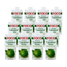 Laden Sie das Bild in den Galerie-Viewer, Foco Kokoswasser Natur 500ml x 12 Flaschen (KARTONBESTELLUNG - Kann nicht mit anderen Artikeln gemeinsam verrechnet und versandt werden!)